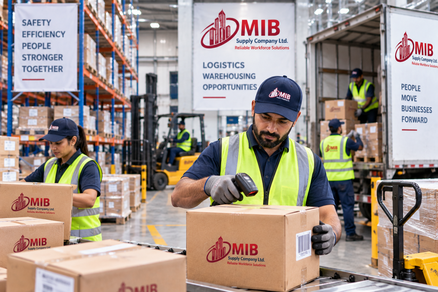 Logistics and warehousing workforce support